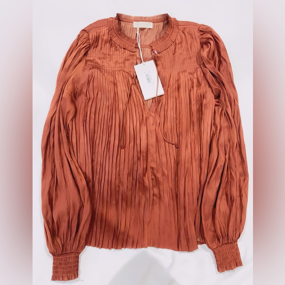 NWT ULLA JOHNSON Leah Blouse - Picture 6 of 8